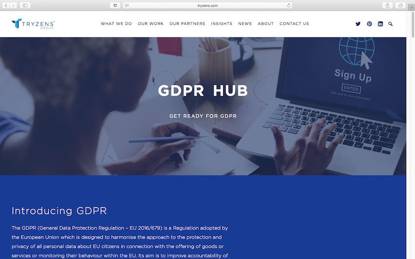 Retailers must take risk-based approach to GDPR, Tryzens