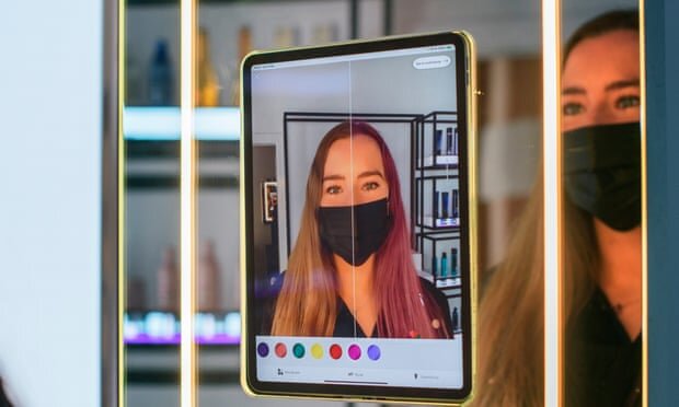Hair today, gone tomorrow. Amazon Salon is all about innovative retail technology