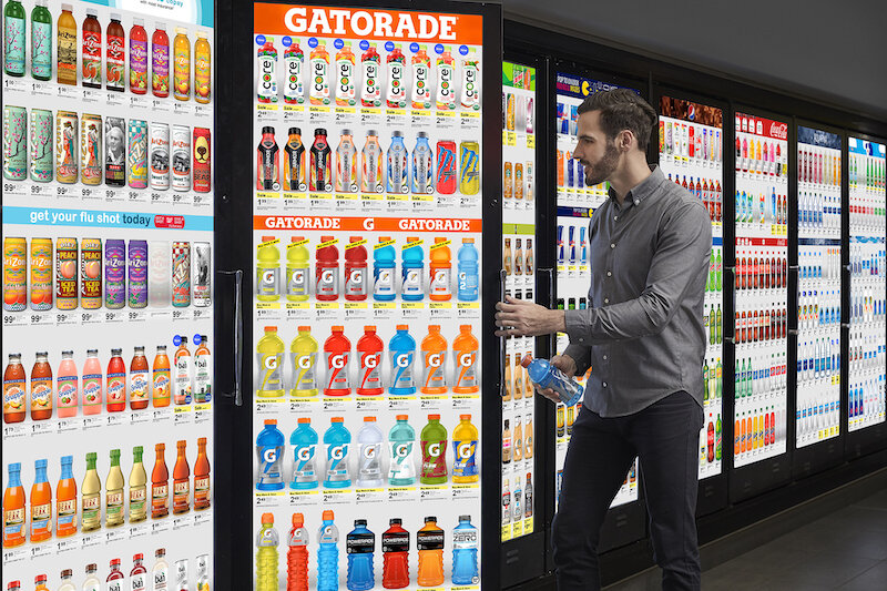 Cooler Screens hits digital cooler aisle screens milestone