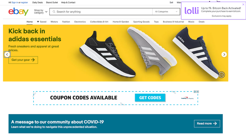 Lolli follows Kroger Bitcoin partnership with eBay tie up