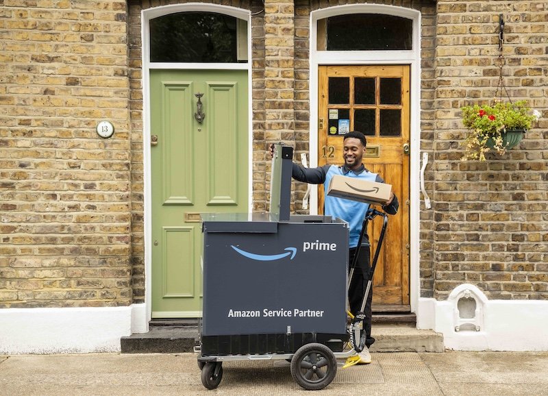 Amazon claims UK’s biggest ever order of electric trucks and moves onto Britain’s electric railways