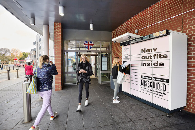 Missguided and InPost launch parcel locker takeover