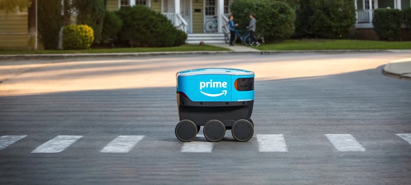 Amazon's Scout delivery robots have arrived in California