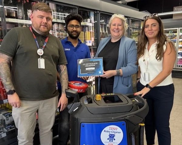 Co-bots rule: Tesco completes initial phase of grocery retailer’s ICE store cleaning automation roll-out