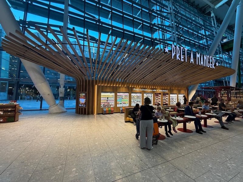 Pret A Manger takes off again at Heathrow Terminal 5 with launch of its ninth store in UK airport