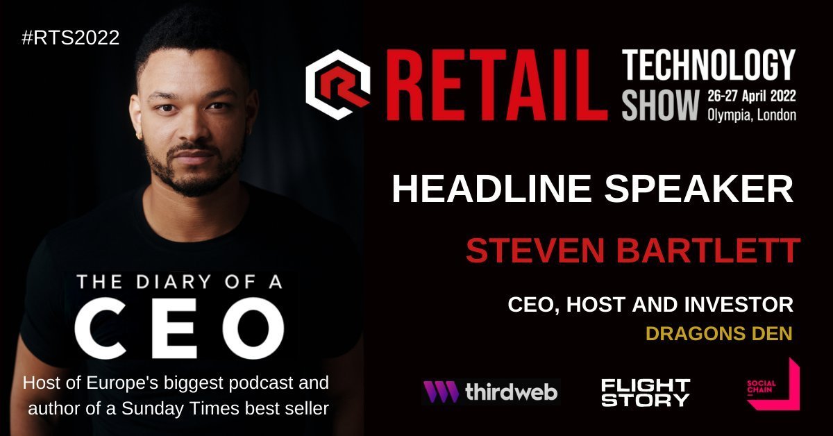 Retail Technology Show speaker Steven Bartlett backs Homes for Ukraine scheme