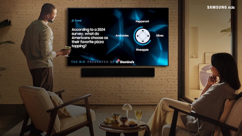 Samsung Ads flags first use of interactive GameBreaks CTV ad unit, created with Domino’s Pizza and Havas