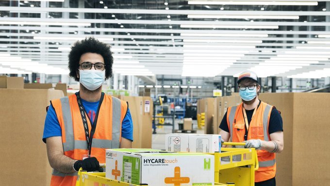 GMB slams Amazon over robots in fulfilment centres
