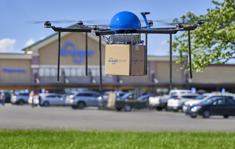 Kroger and Drone Express green light grocery delivery by drones pilot