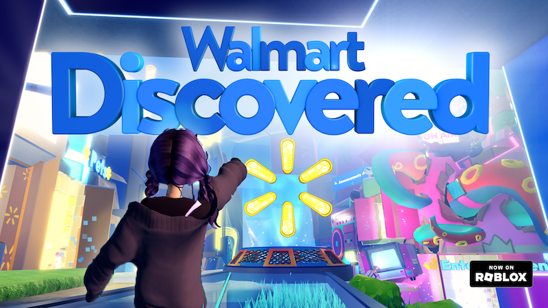 Immersive destination: Walmart Discovered community inspired virtual experience goes live on Roblox