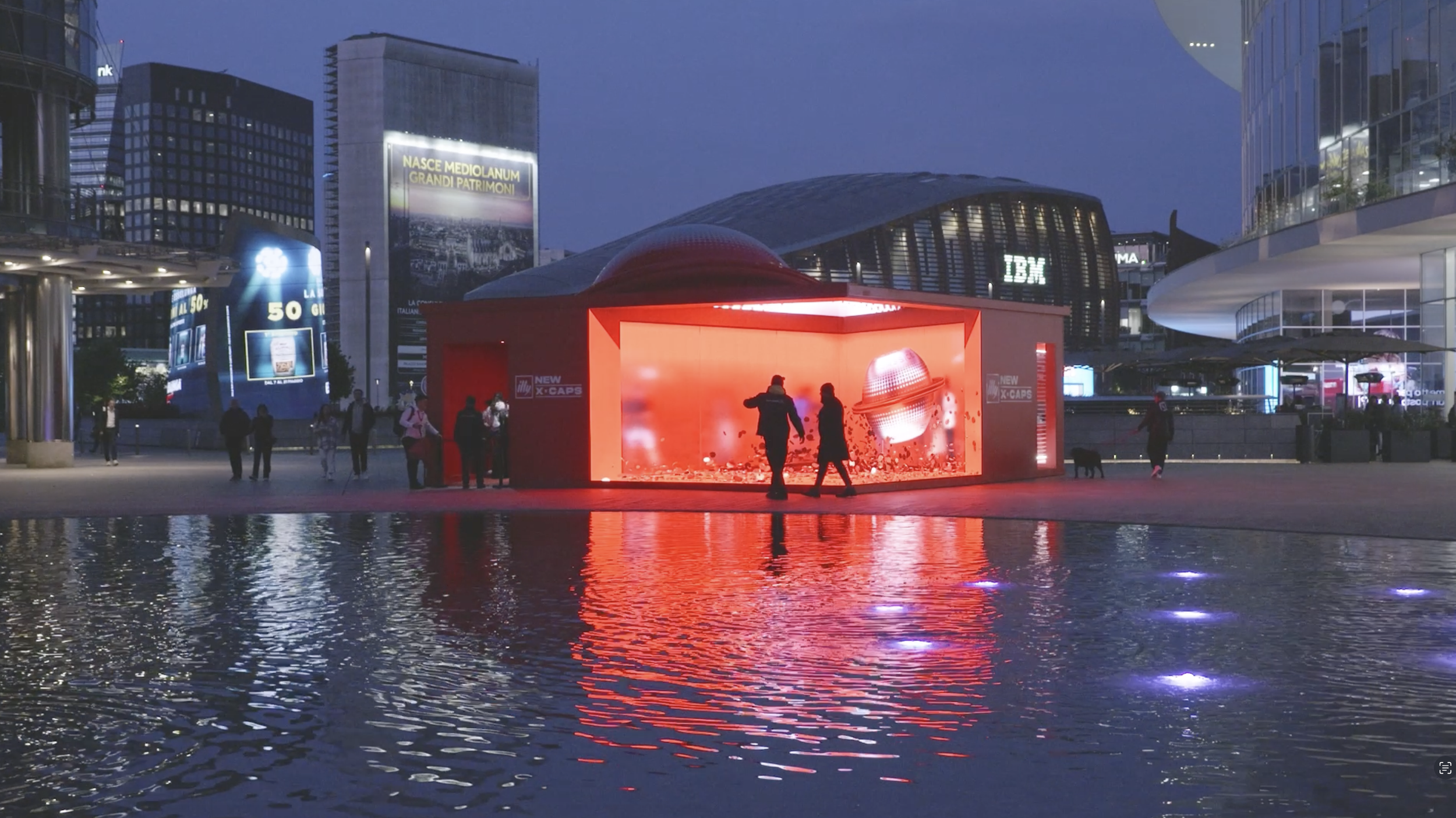 Illy teams with M-Cube on immersive omnichannel campaign for X-Caps launch in Milan