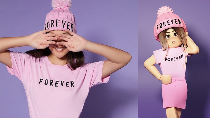 Forever 21 celebrates one year on Roblox with new metaverse fashion collection