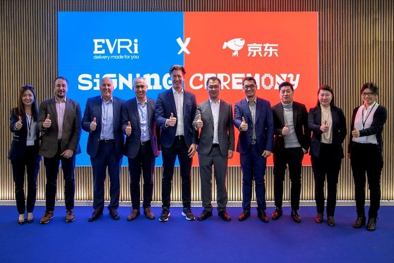 UK parcel delivery company Evri announces partnership with Chinese marketplace giant JD.com