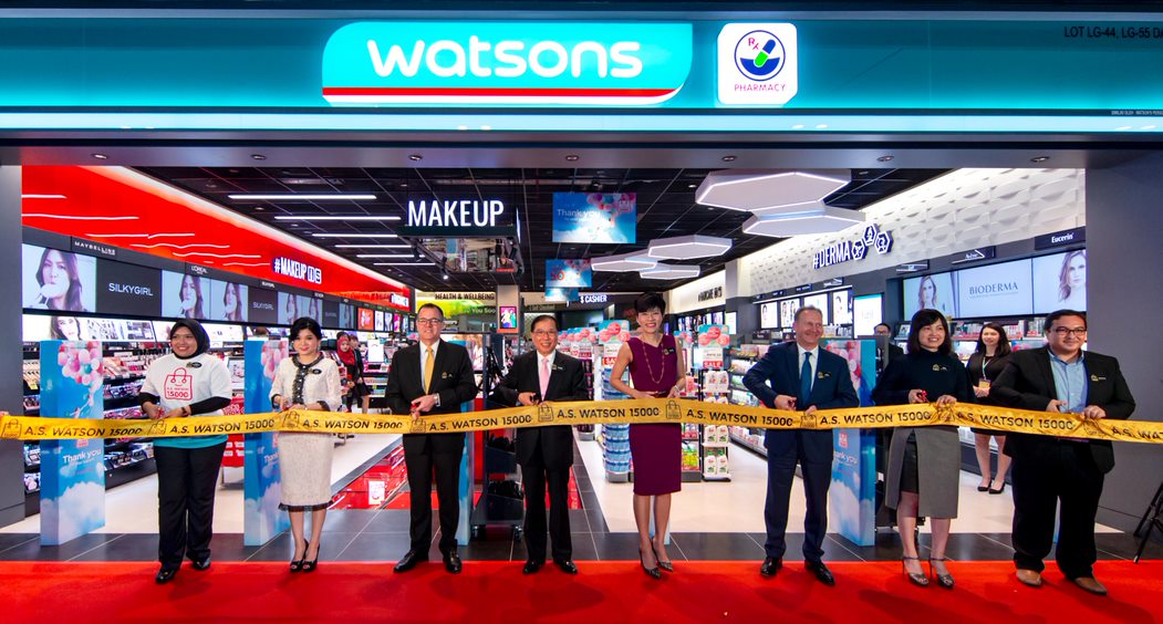 A.S. Watson celebrates bricks and mortar milestone