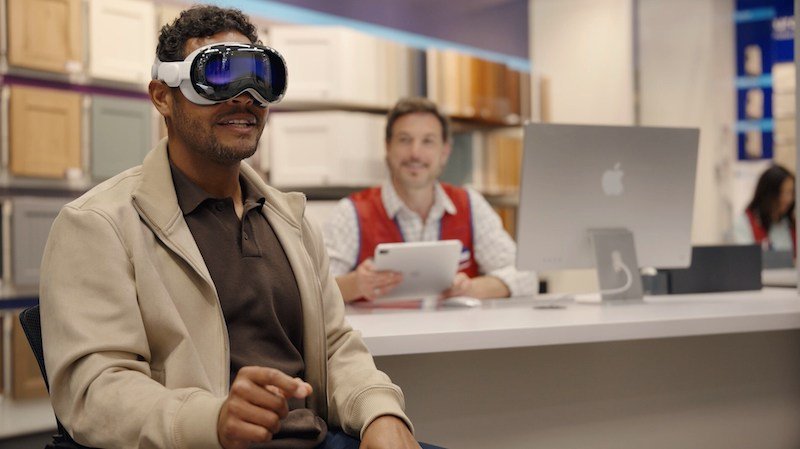 Lowe's lays claim to a new era of in-store kitchen design with Apple Vision Pro as pilot kicks off this month