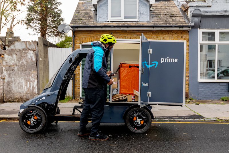 Amazon UK brings electric cargo bike deliveries to Croydon via new micromobility hub