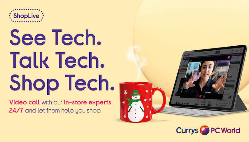 Currys PC World ramps up ShopLive and Order & Collect services