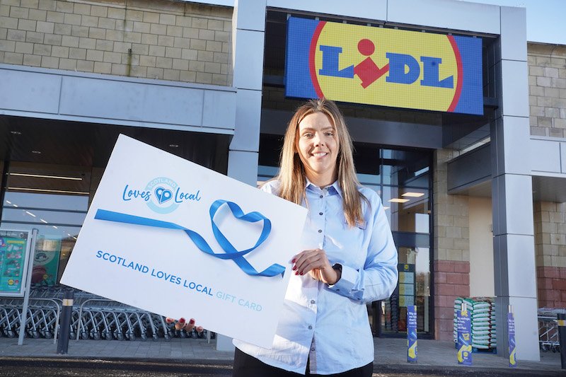 Lidl signs up with Miconex technology powered Scotland Loves Local Gift Card programme