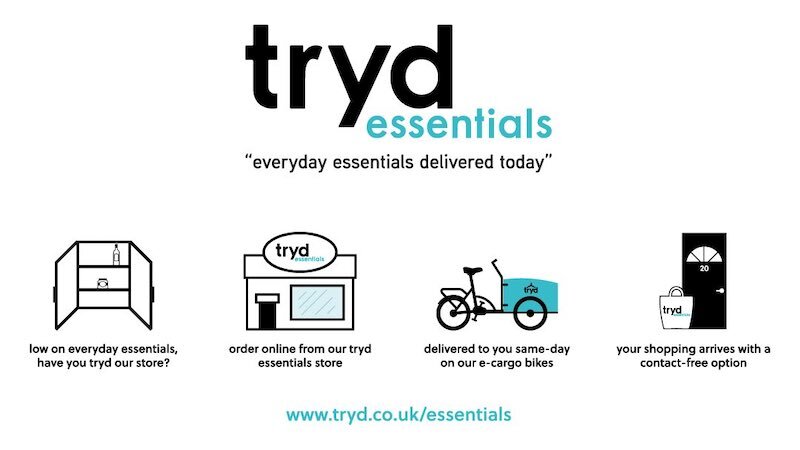 Tryd Essentials delivery service goes live in London