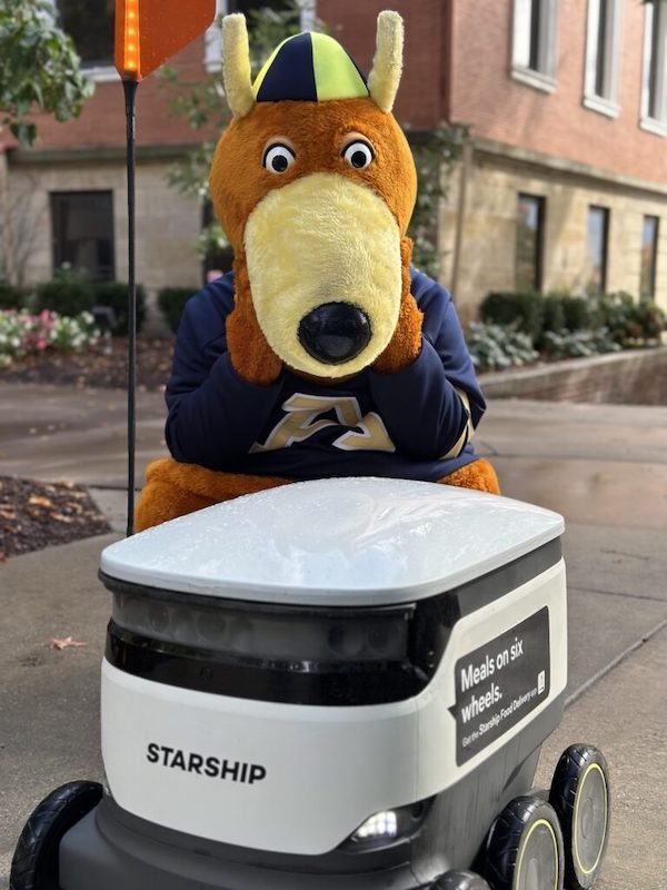 Starship Technologies launches autonomous delivery service at The University of Akron
