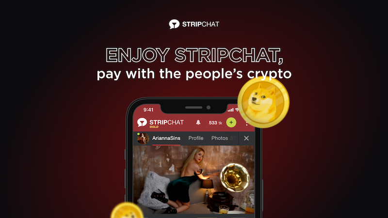 Stripchat adds Dogecoin cryptocurrency as payment method