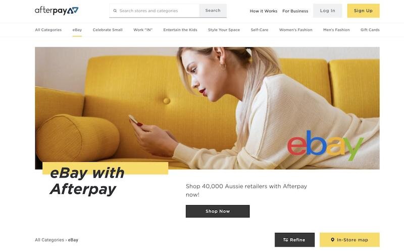 eBay Australia adds buy now, pay later option with Afterpay tie up