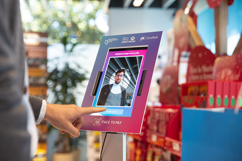 CaixaBank and Nestle Market test out facial payments system