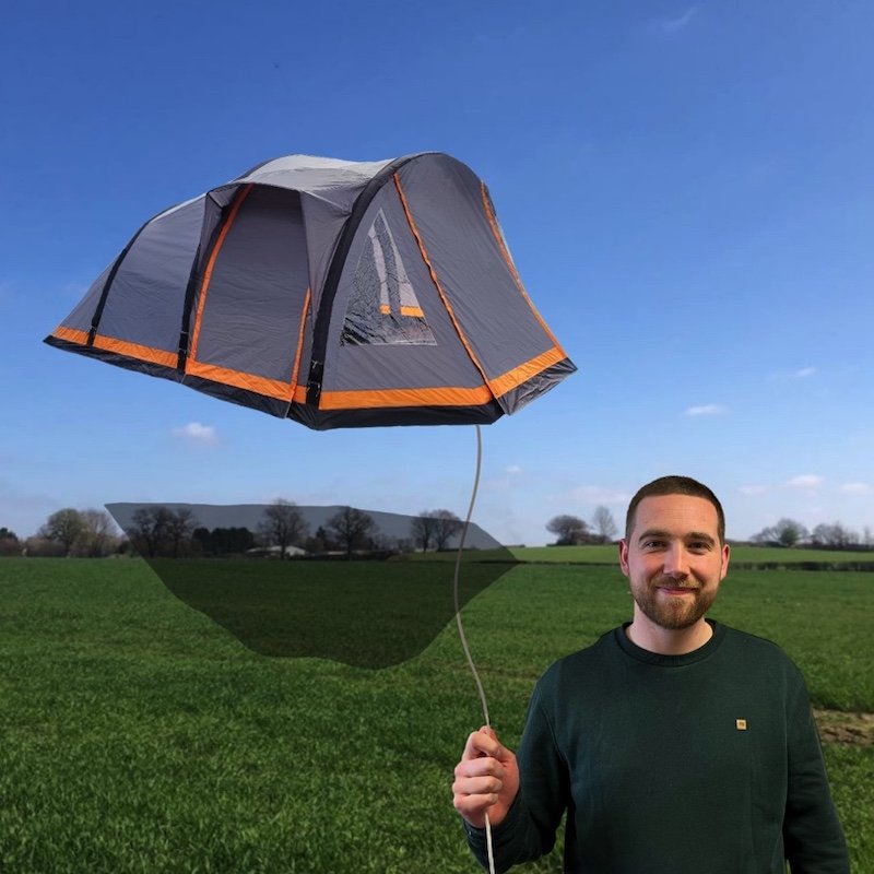 OLPRO takes camping to a whole new level with launch of floating helium tent