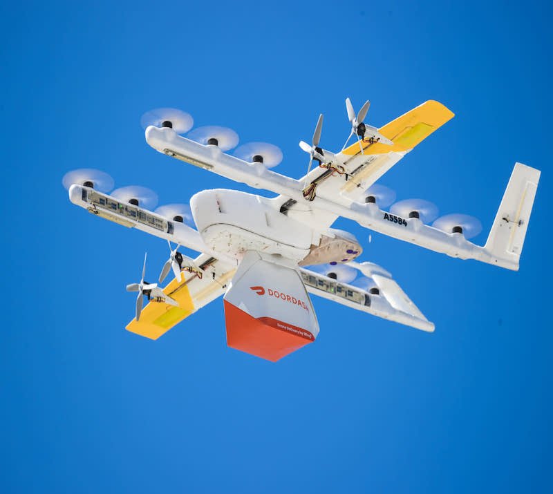 DoorDash and Wing kick off drone delivery pilot in US with Wendy’s onboard as first restaurant partner