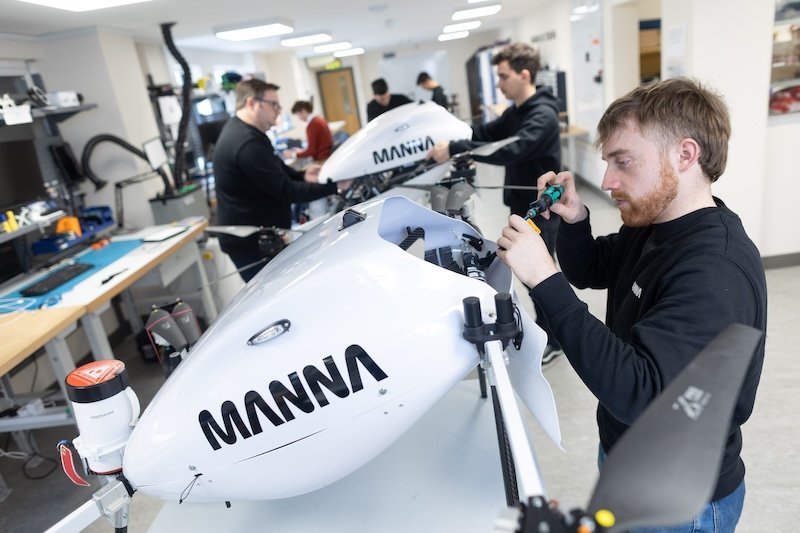 Manna Air Delivery soars with $50 million Series B round and plans to expand in United States