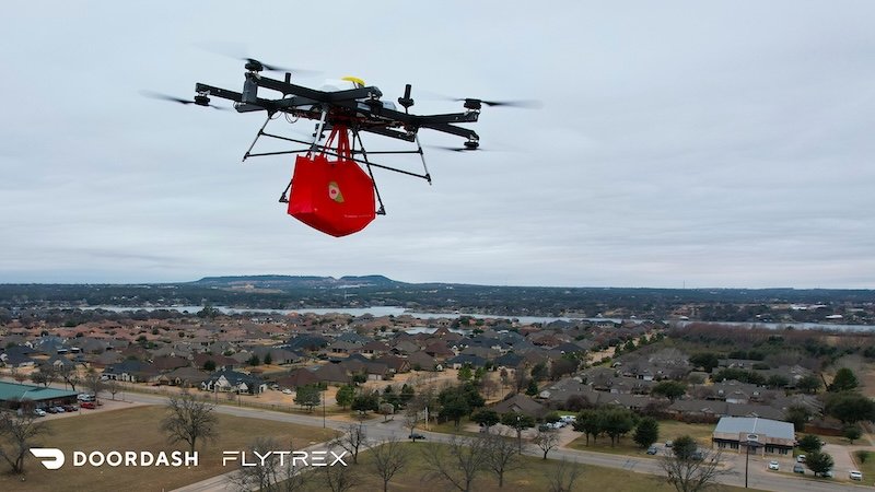 DoorDash and Flytrex follow pilot programme with launch of drone delivery service in Dallas-Fort Worth