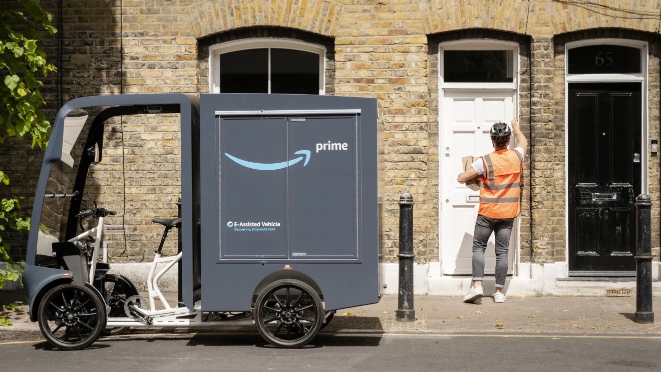 Amazon launches first fleet of final mile e-cargo bikes in UK