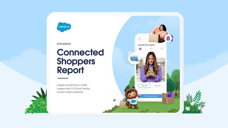 Salesforce report: many UK shoppers keen to use generative AI for purchase inspiration