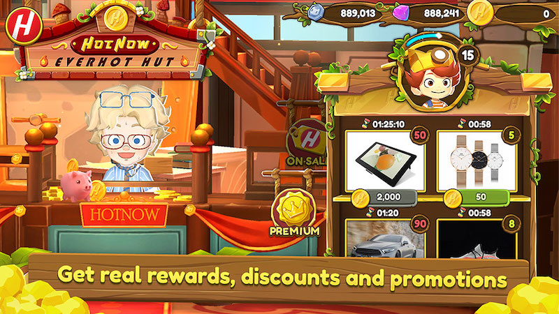 Lazada onboard with HotNow Evergleam Hill crypto game
