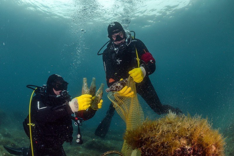 Studenac sea cleanup removes over 40 cubic metres of waste