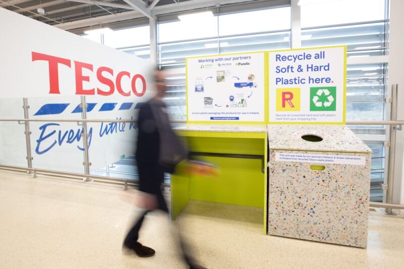 Tesco Ireland teams with Paltech for recycling first
