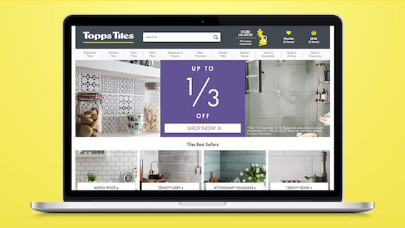 Topps Tiles enlists Code Computerlove for omnichannel initiative