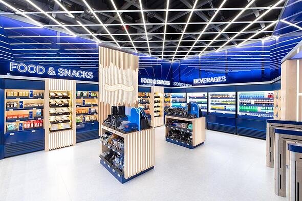 Zippin shutters showcase store in San Francisco