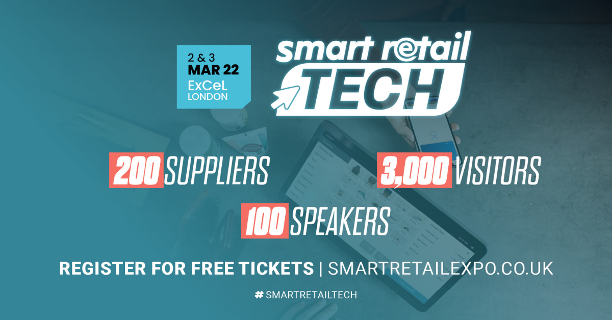 Smart Retail Tech Expo set for 2nd and 3rd March 2022