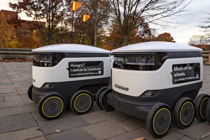 Starship Technologies expands robot delivery service, celebrates US voters