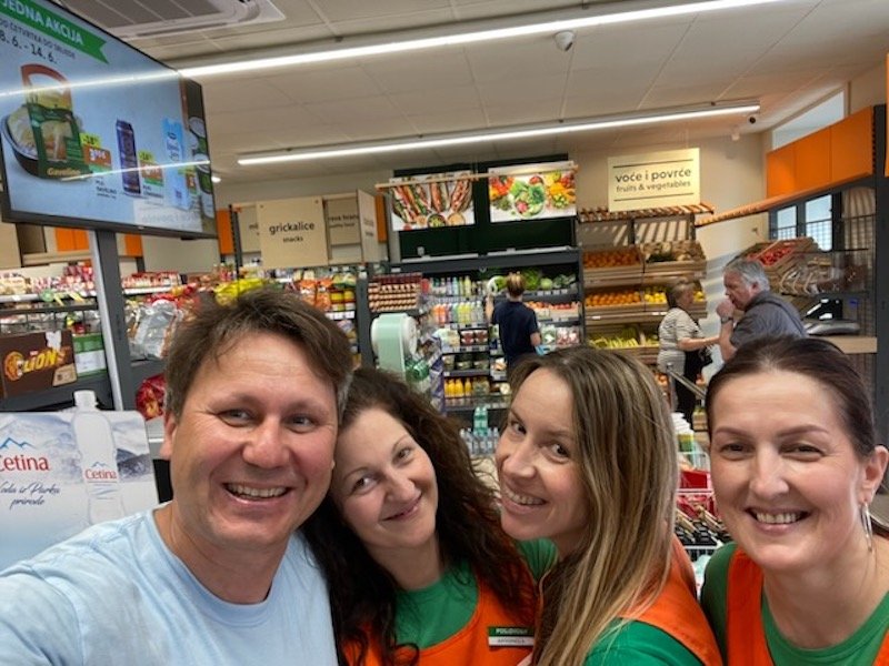 Studenac office employees put in physical retail shifts as part of From the Office to the Store programme