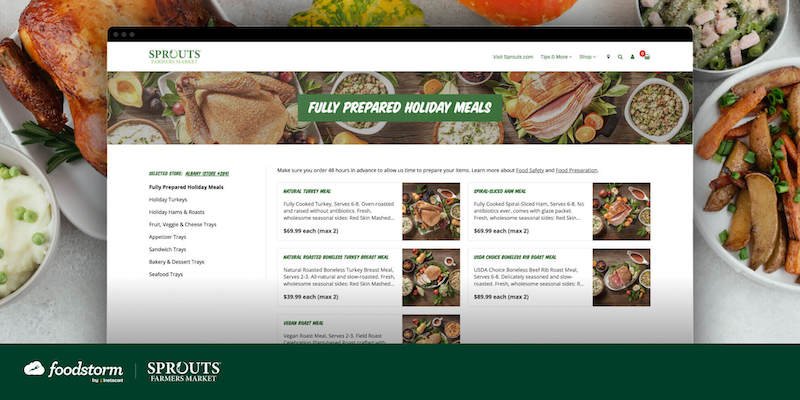 US retailer Sprouts Farmers Market deploys Instacart FoodStorm order management system