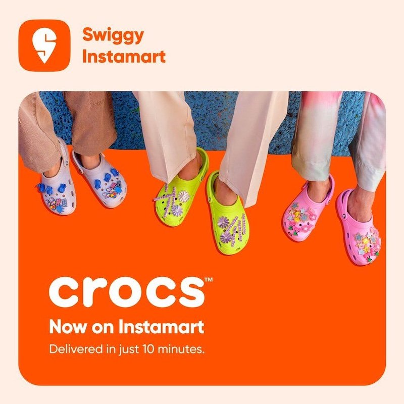 Crocs India 2025 campaign for Holi Hindu festival bags 300 million views on a single Instagram post