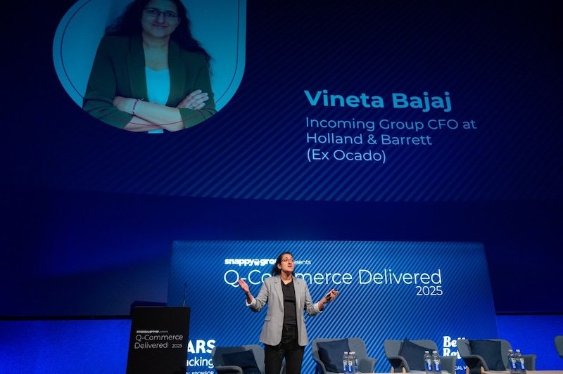 Holland & Barrett CFO Vineta Bajaj shares three big retail truths at Q-commerce Delivered event