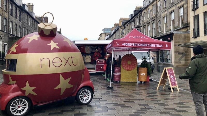 Next enlists Savvy for Xmas pop-up experience tour