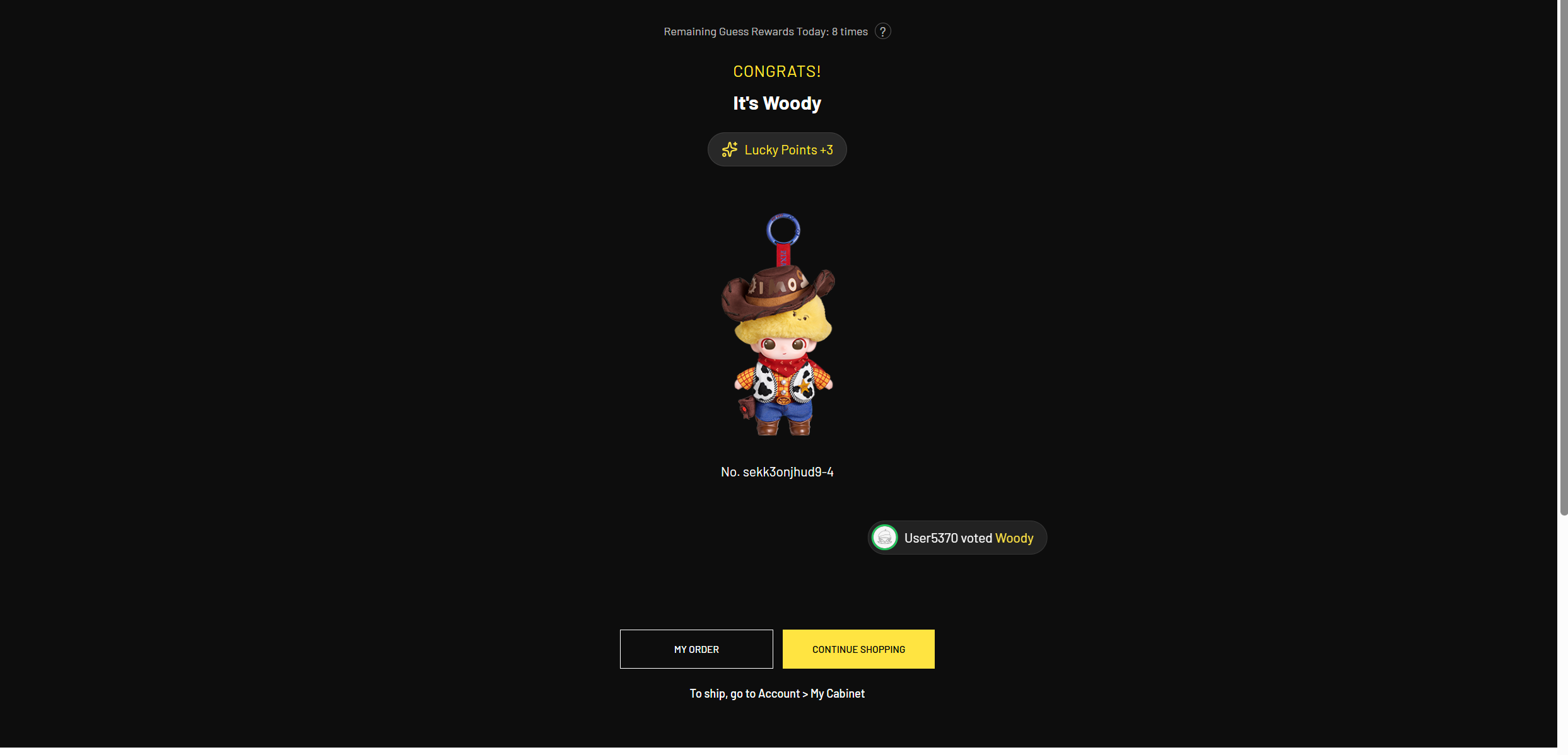    After the hints were analysed with AI, box four was selected and the digital reveal confirmed Woody was inside.   