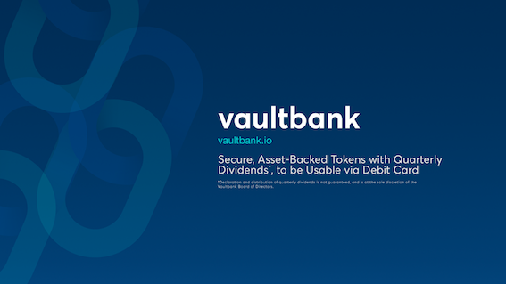 Vaultbank takes on cryptocurrencies roadblock