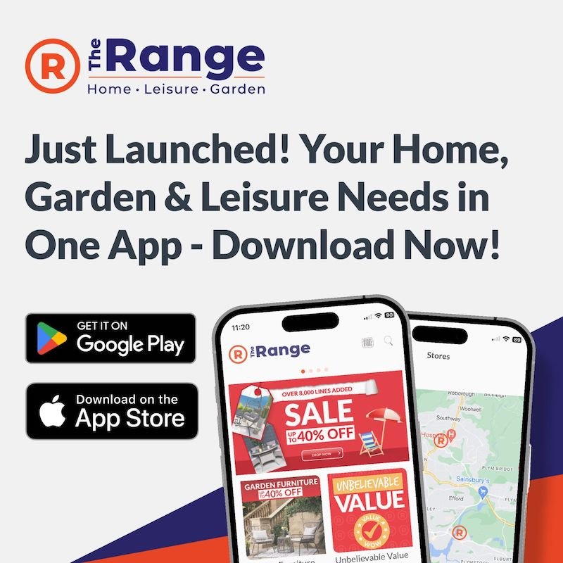 Focus on online ordering as home and leisure retailer The Range goes live with new iOS and Android mobile app