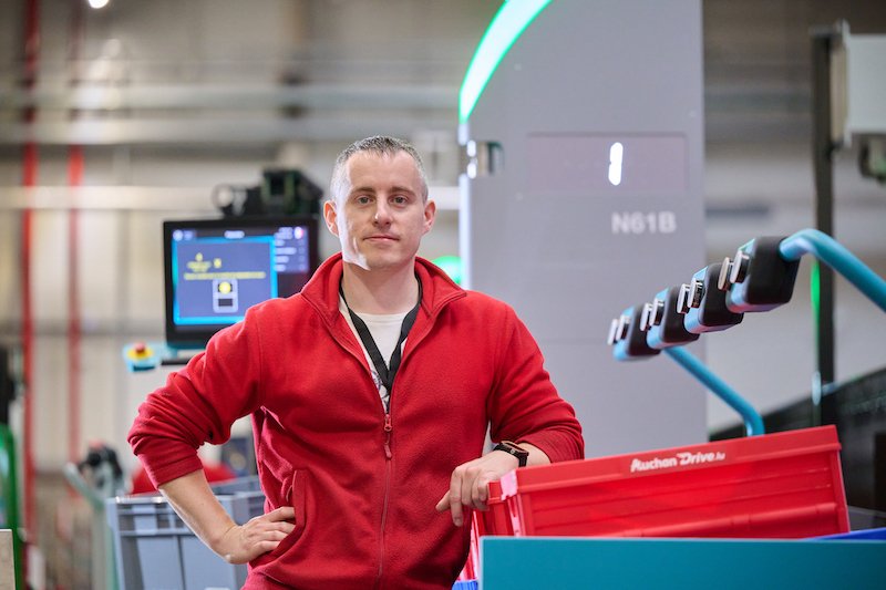Automating warehouse activities: Exotec robots now processing first orders at Auchan Luxembourg