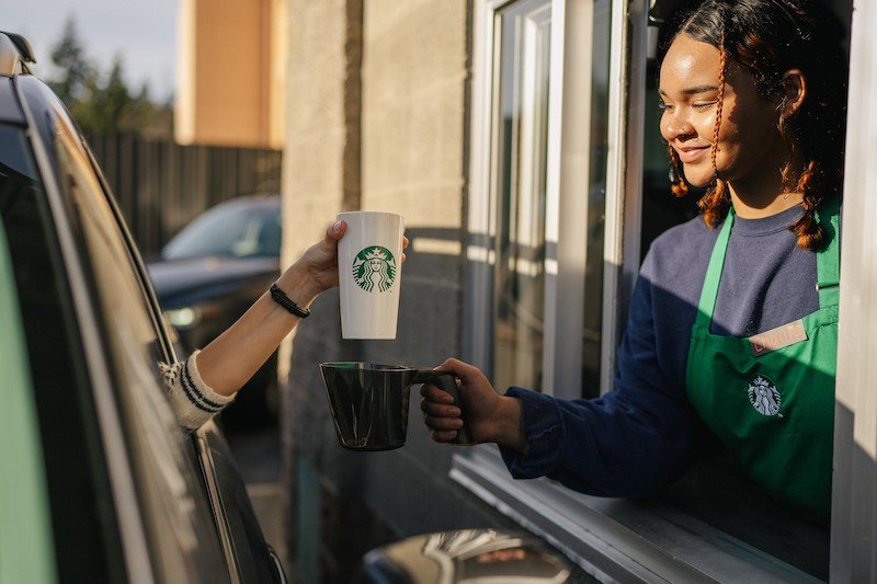 Starbucks amends mobile app to allow reusable cup orders in N America and encourage sustainability